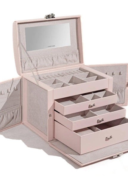 Boîte à Bijoux Rose Poudrée