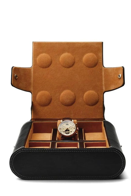 Boîte à Montres en Cuir pour Homme - 6 montres