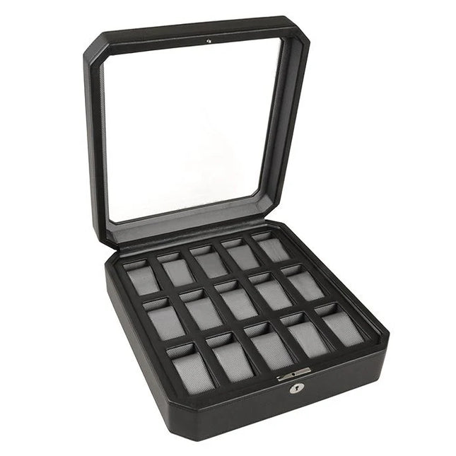 Grand Coffret à Montre pour Homme - 15 Emplacements