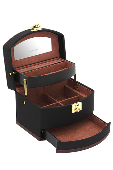 Boîte à Bijoux Originale pour Fille - Marron