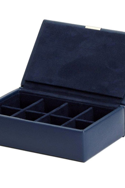 Boîte à Bouton de Manchette Bleu - Royaume de la Boîte