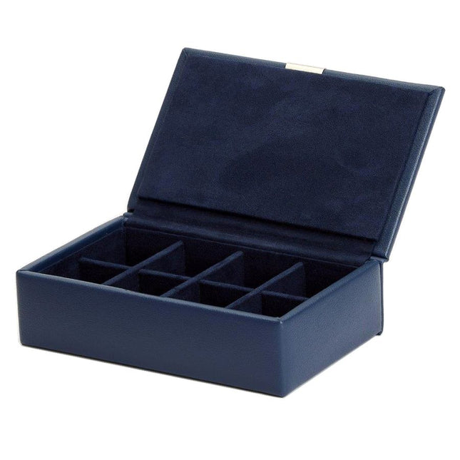 Boîte à Bouton de Manchette Bleu - Royaume de la Boîte