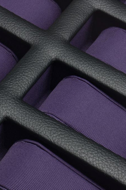 Kello- Ja Korulaatikko Miehille - Ylellinen Violetti