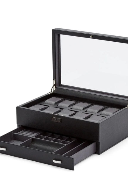 Boîte à Montre en Cuir de Luxe - Prestige