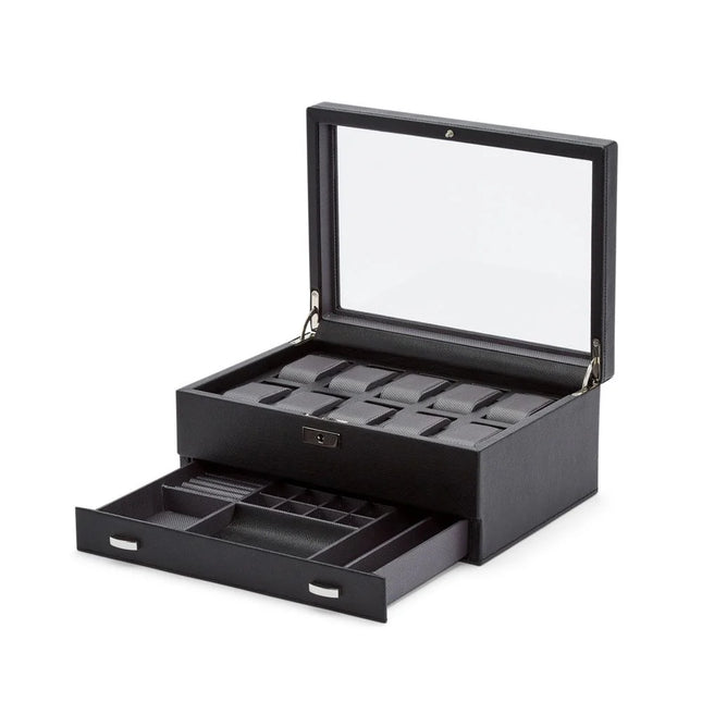 Boîte à Montre en Cuir de Luxe - Prestige