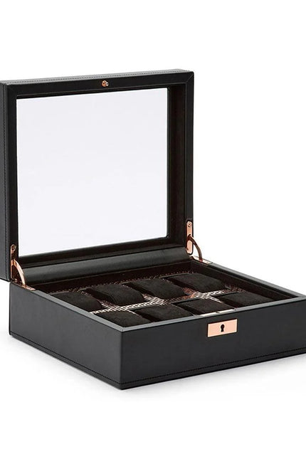 Boîte à Montre pour Homme de Luxe - Bronze Métallique