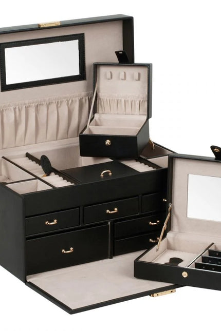 Boîte de Rangement à Bijoux avec Tiroirs - Royaume de la Boîte