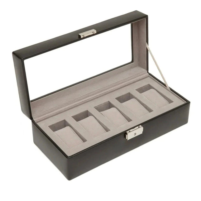Coffret pour 5 montres - Gris & Noir