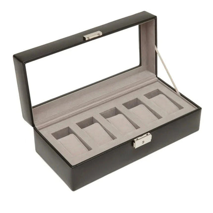 Coffret pour 5 montres - Gris & Noir