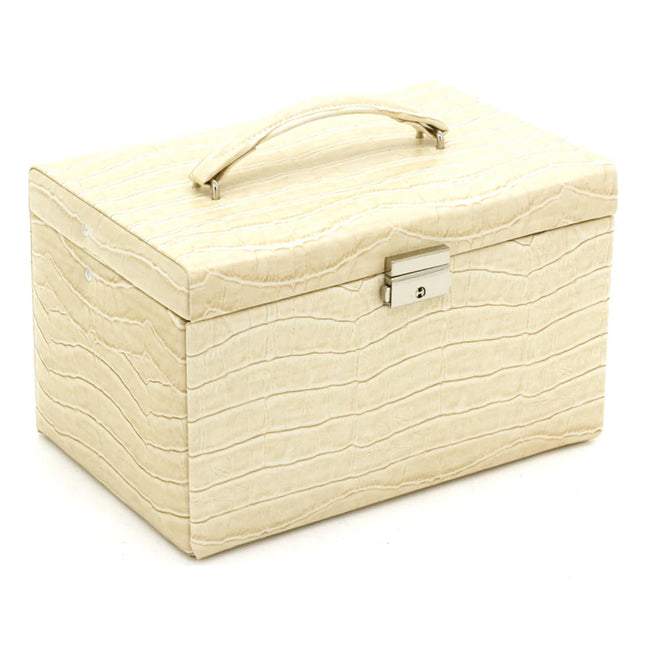 Beige Korulaatikko - Krokotiili