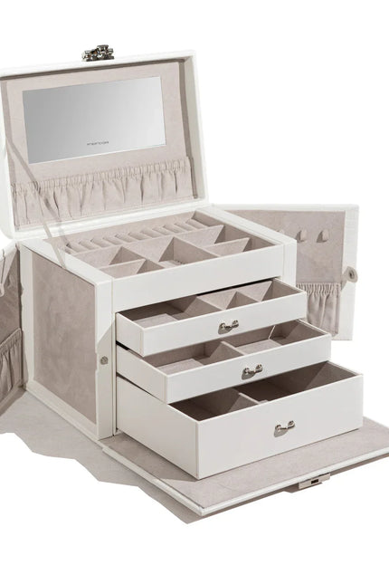 Grande Boîte à Bijoux Blanche