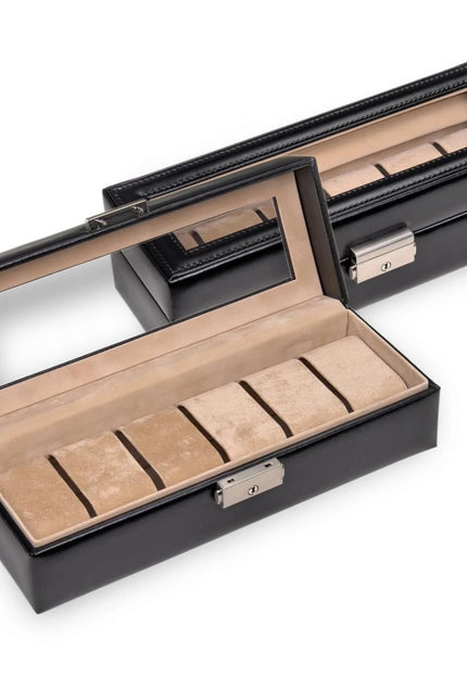Coffret à Montre pour Femme de Luxe - Intérieur Beige