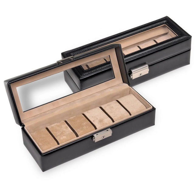 Coffret à Montre pour Femme de Luxe - Intérieur Beige