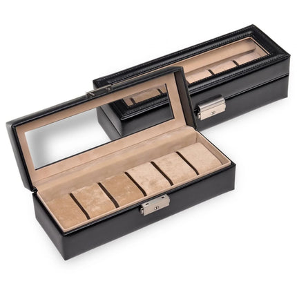 Coffret à Montre pour Femme de Luxe - Intérieur Beige