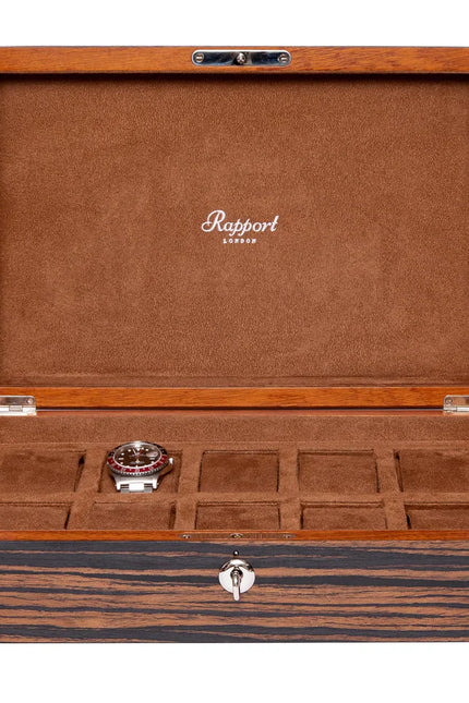 Coffret de Rangement à Montres en Bois - Massif