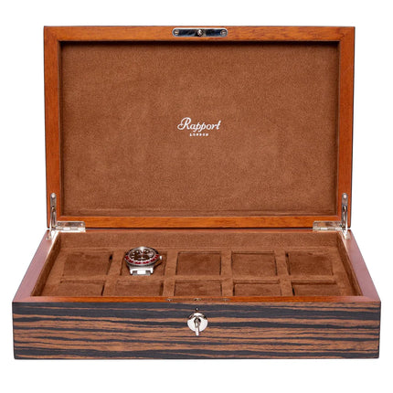 Coffret de Rangement à Montres en Bois - Massif