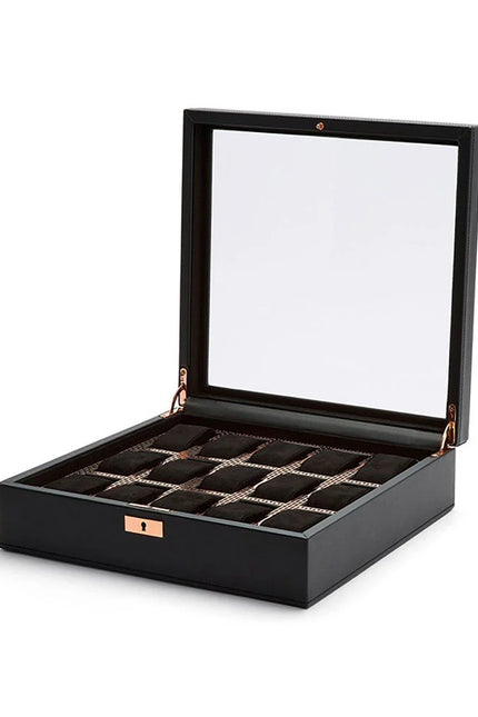 Boîte à Montre pour Homme de Luxe - Bronze Métallique