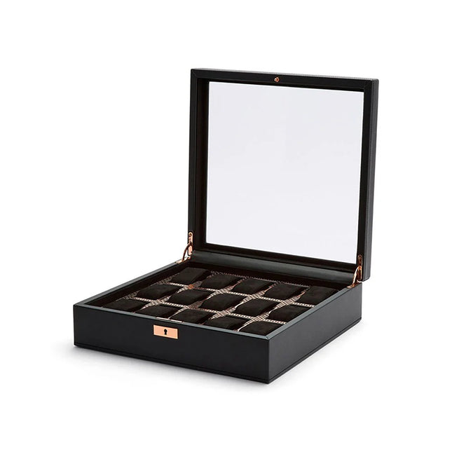Boîte à Montre pour Homme de Luxe - Bronze Métallique