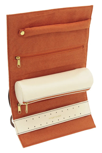 Etui à Bijoux de Voyage Orange - Royaume de la Boîte