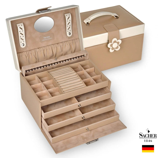 Grand Coffret à Bijoux pour Femme - Jasmin