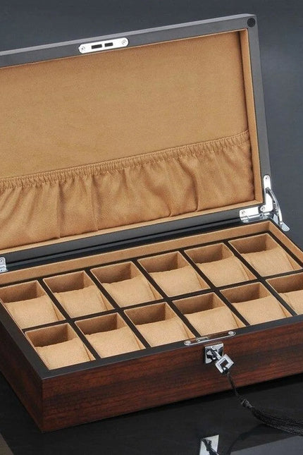 Coffret 12 Montres - Marron