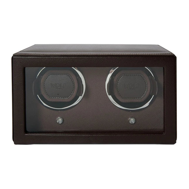 Remontoir pour 2 Montres - Cuir Naturel