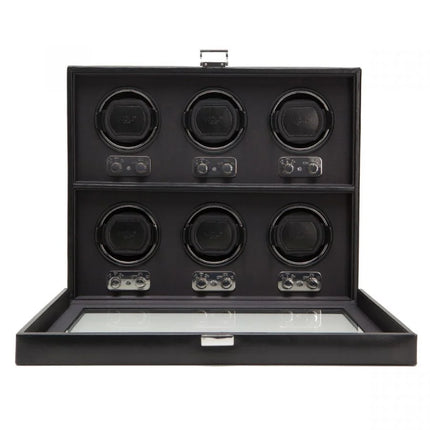 Remontoir pour 6 Montres Automatique - Noir Profond