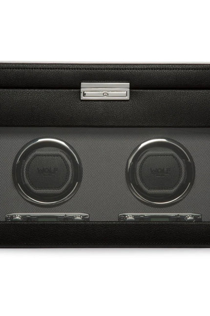 Remontoir Automatique 2 Montres - Noir Profond